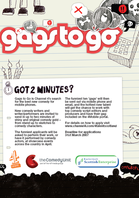 Gags To Go logotype